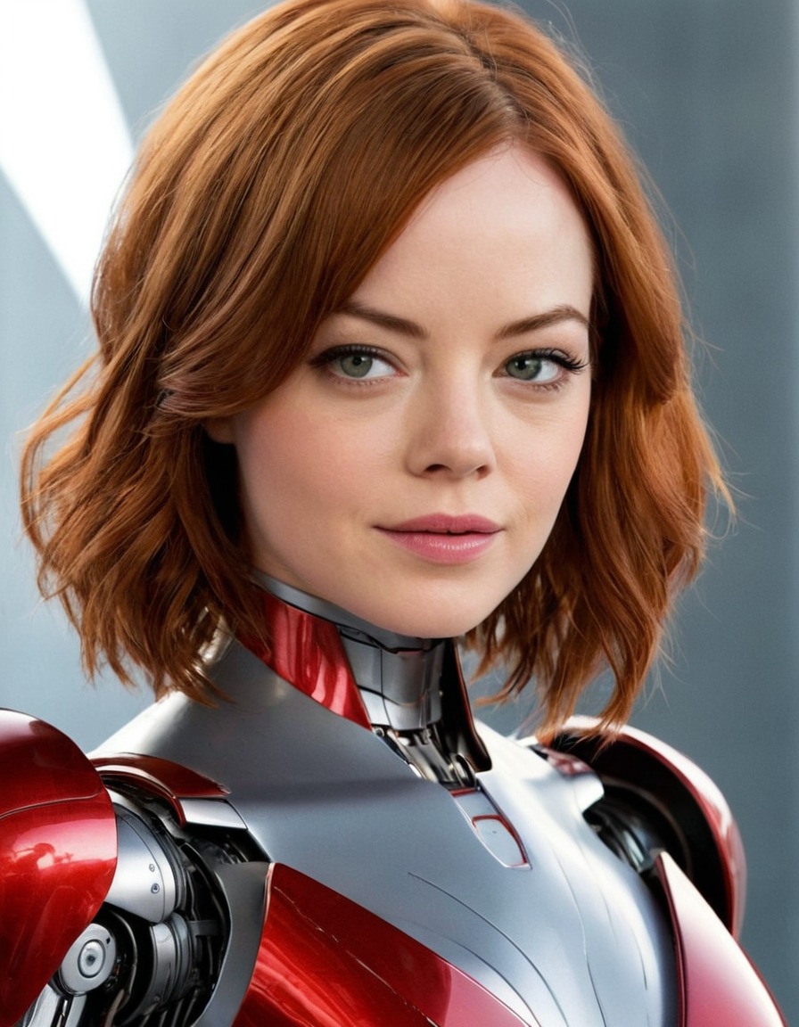 robot, ai, android, machine learning, science fiction, emma stone, actress