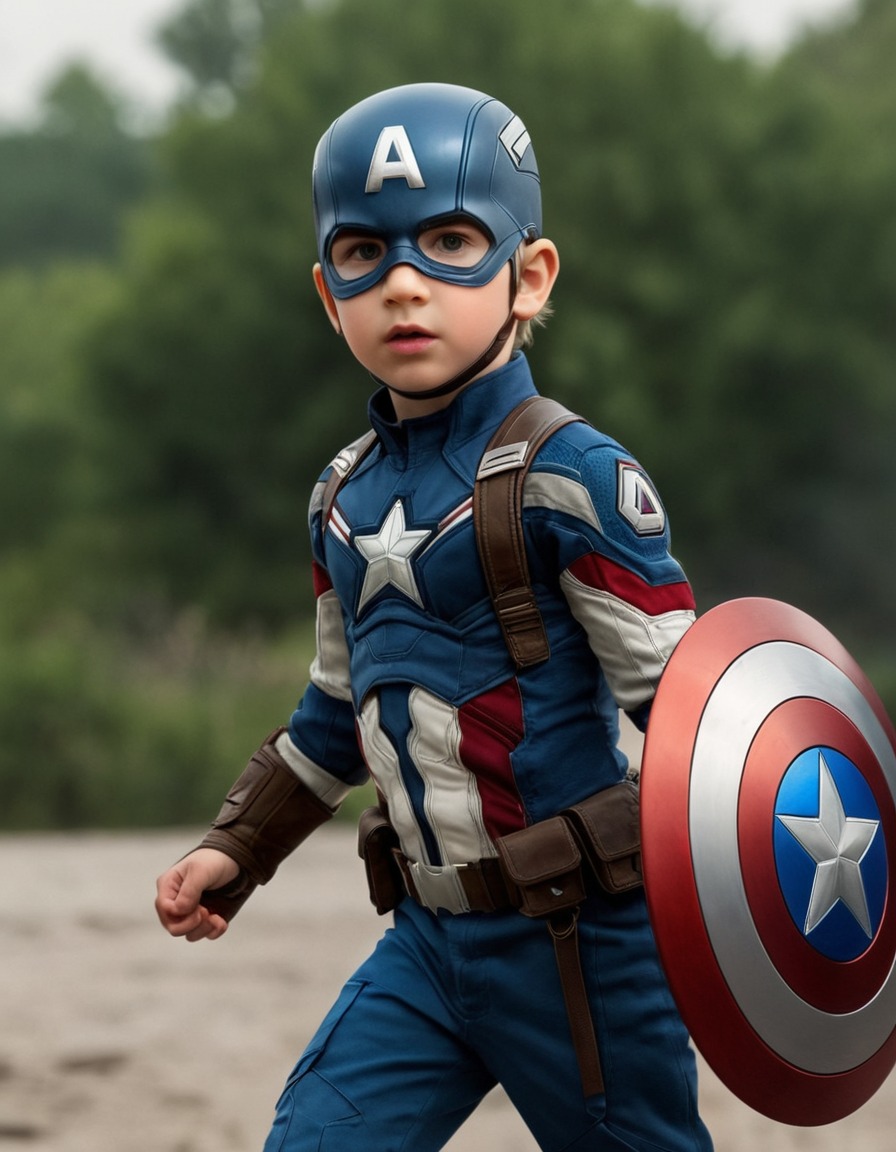 captain america, steve rogers, superhero, marvel, childhood, comic books, avengers