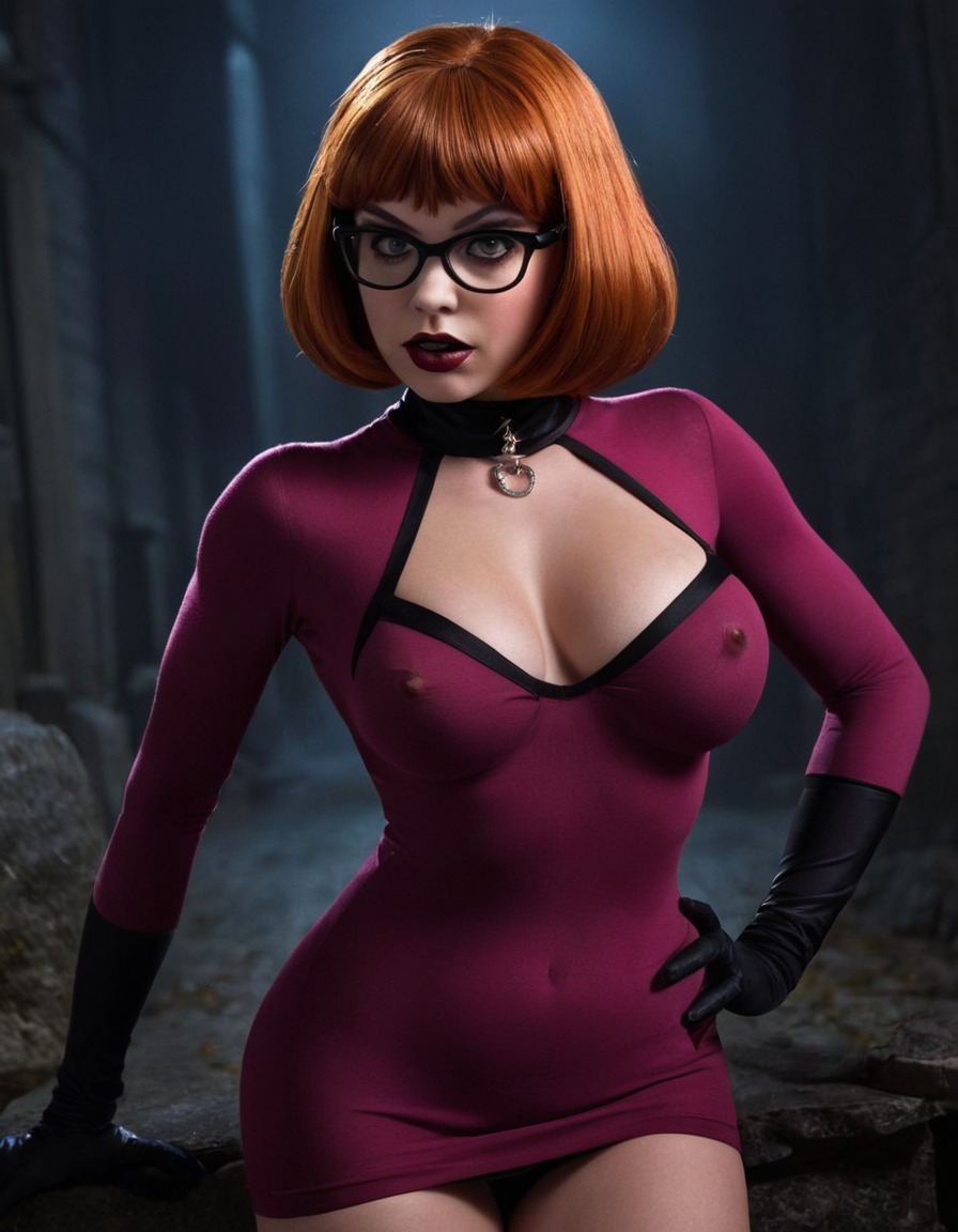 vampire, velma dinkley, scooby-doo, mystery inc., supernatural, fictional character, horror