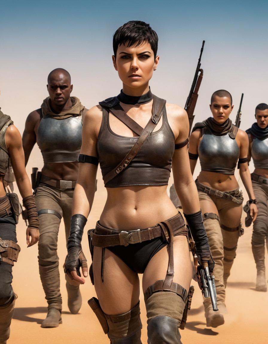 furiosa, rebel warriors, mission, corrupt regime, action, dystopian future, mad max