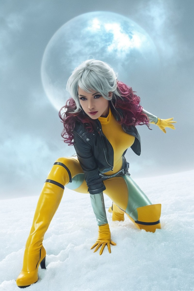 cosplay, marvelcomics, digitalart, portrait, photography, xmenmarvel, cosplaycostume, cosplayphotography, xmenmarvelcomics, rouge_fanart, ゴムの日