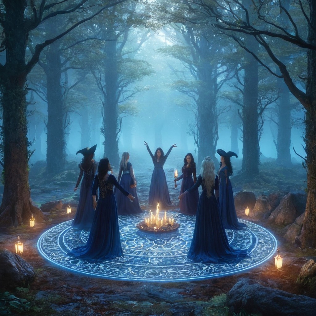 magic, fantasyart, witch, sorceress, magicalgirl, coven