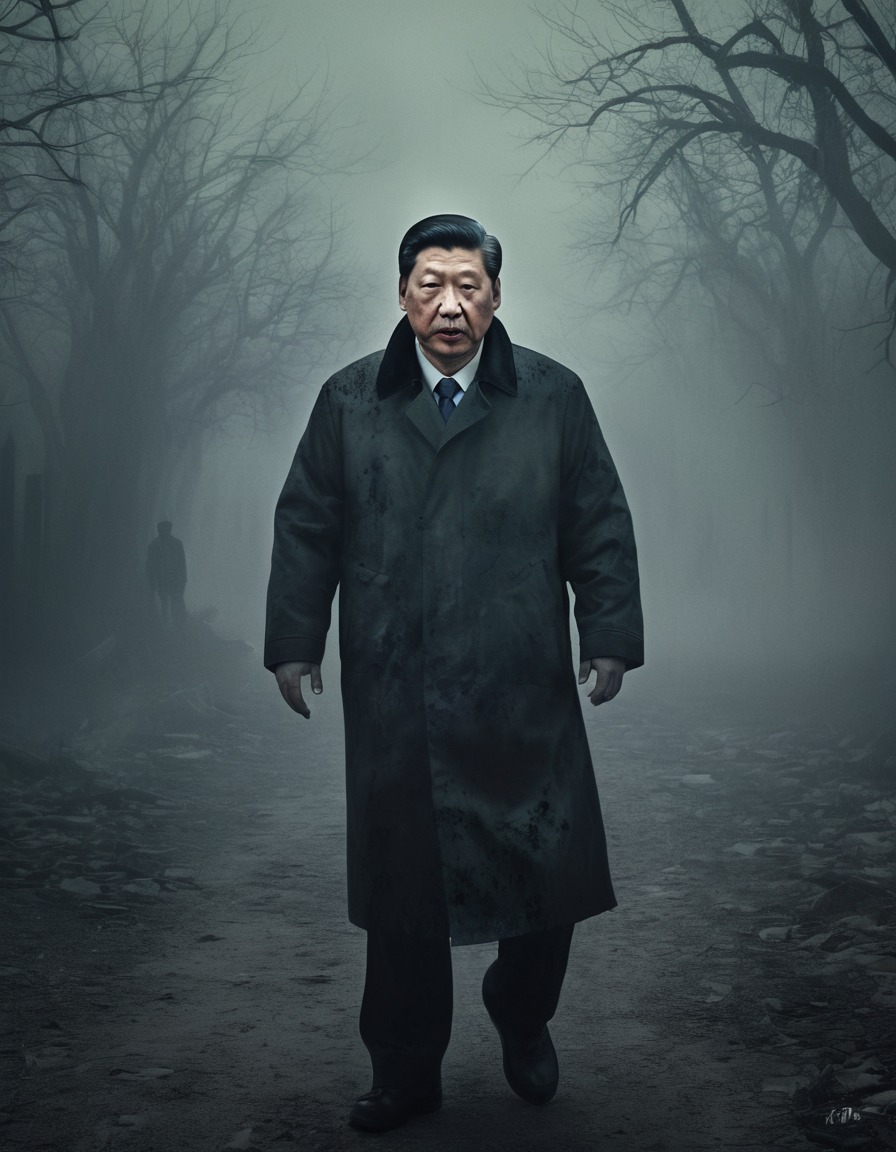 xi jinping, zombie, horror, political satire, politics