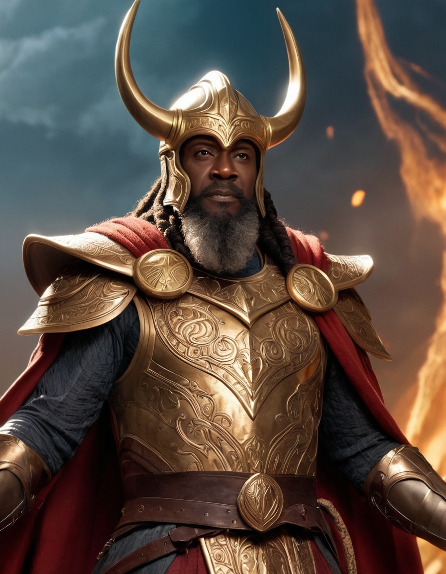 heimdall, norse mythology, epic poem, featured god, mythological scene