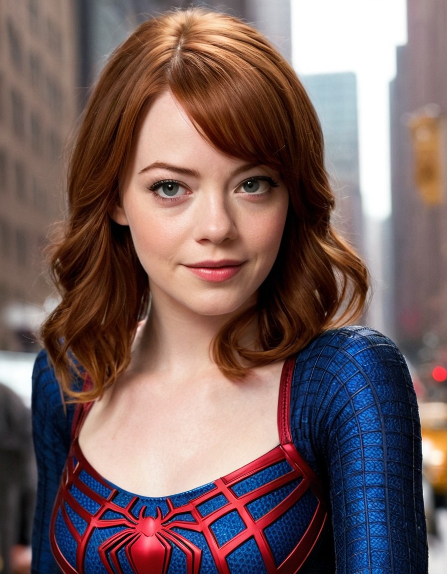 emma stone, spiderman, marvel, gwen stacy, actress