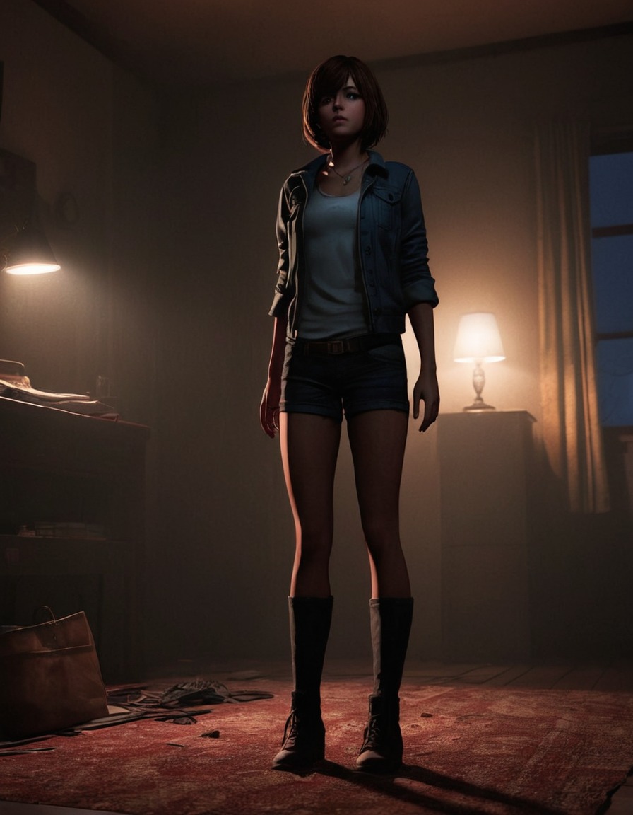 max caulfield, fictional character, photography, dark room, mystery, unease, games, dark