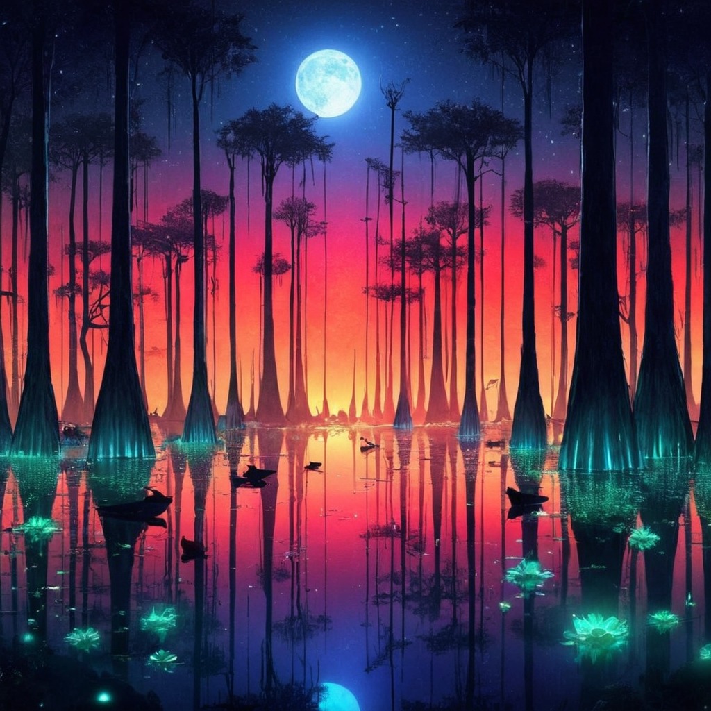 digitalart, forest, surreal, copilot, frog, fullmoon, moon, neon, swamp, dailychallenge, ai_art, ai_generated, ai_generated_art, ai_artwork, ai_image, ai_generatedart, ai_generated_artwork, copilotai, copillot_ai