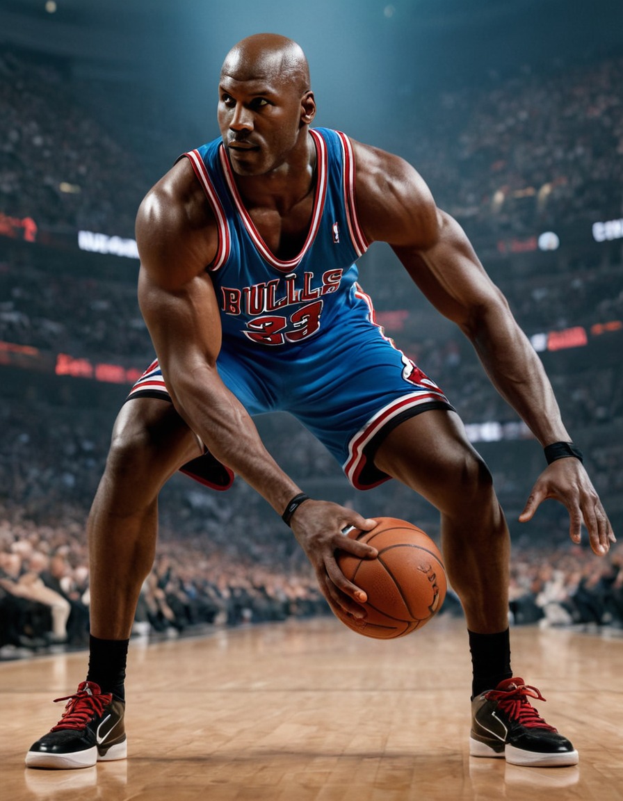 michael jordan, athlete, nba, muscular fitness, workout, physical activity, basketball