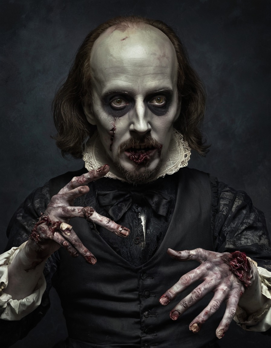 william shakespeare, zombie, sonnets, horror