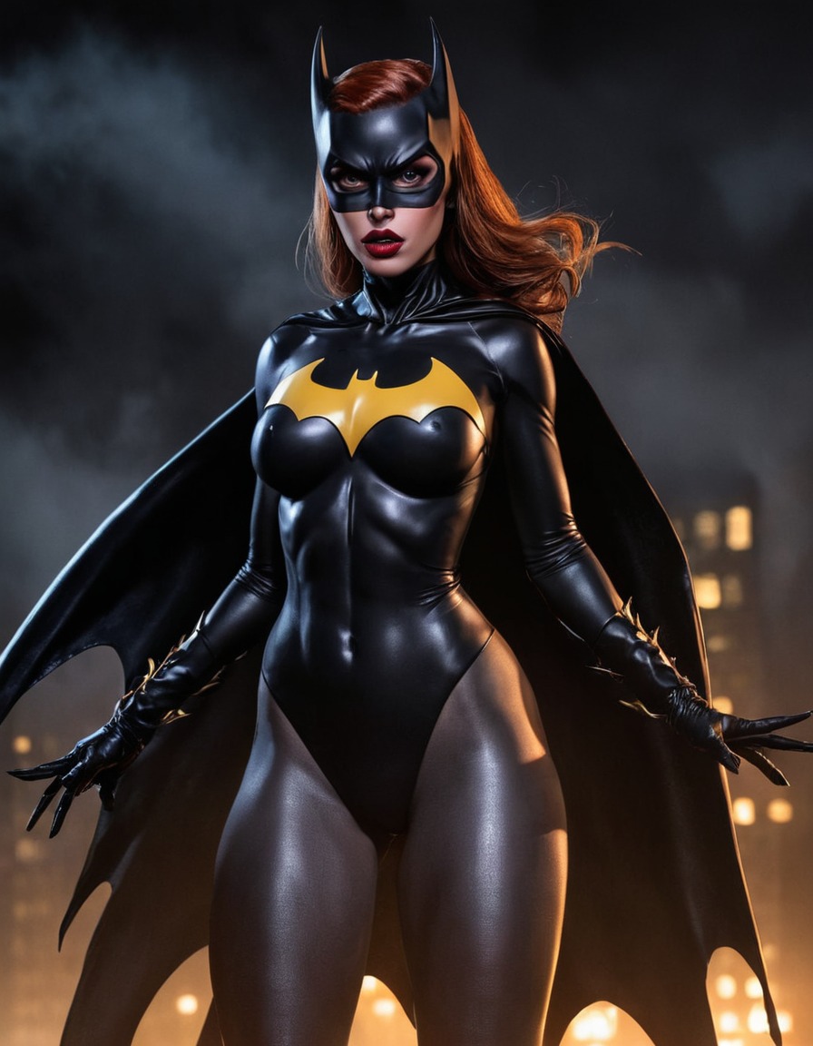 evil batgirl, dc comics, villain, antihero, bat-family, superpowers, dark