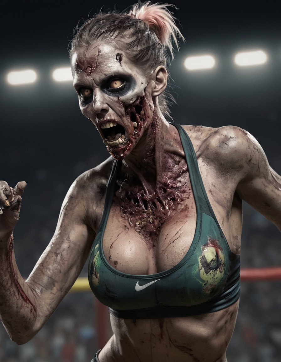 zombie, athlete, sports tournament, undead, competition