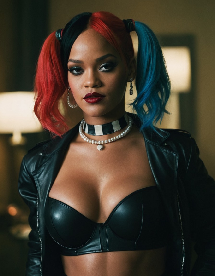 harley quinn, rihanna, suicide squad 2, dc comics, villain, antihero, comic book adaptation