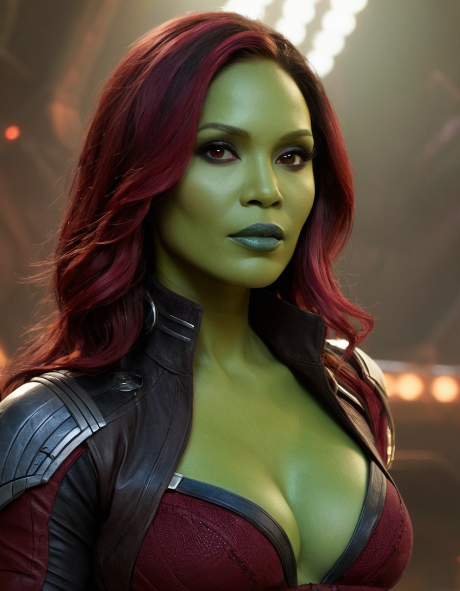 gamora, guardians of the galaxy, marvel, superhero, fictional character, beauty, strong woman