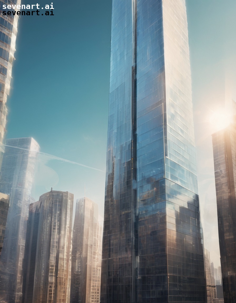 modern, skyscraper, architecture, cityscape, sunlight