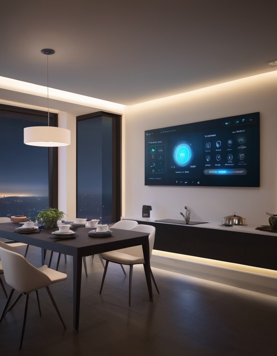 technology, smart home, automation, voice control, security