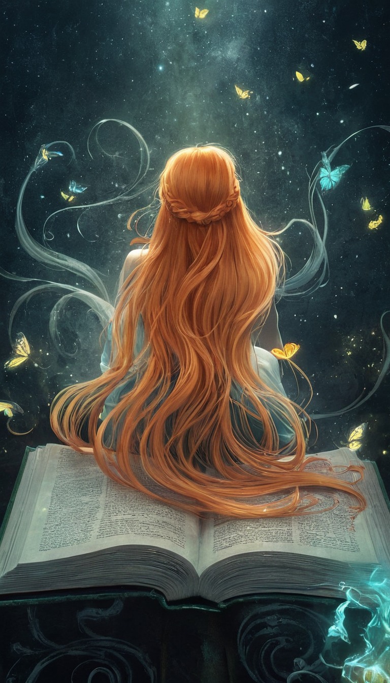 digitalart, magic, books, bookcover, portrait, fantasyart, digitalpainting, surreal, anime, fanart, redhair, magicalgirl, artdigital, bookworm, cartoon, characterdesign, childrensillustration, conceptart, digitalartist, digitalartwork, digitaldrawing, digitalillustration, exclusive, wallpaper, dailychallenge, artworkdigital, exclusiveart, magicrealms