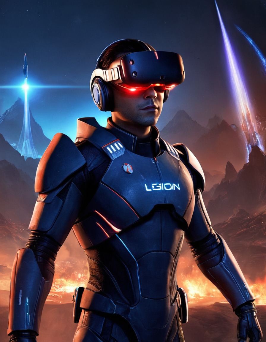 mass effect, legion, virtual reality, simulation, robots, games, movies