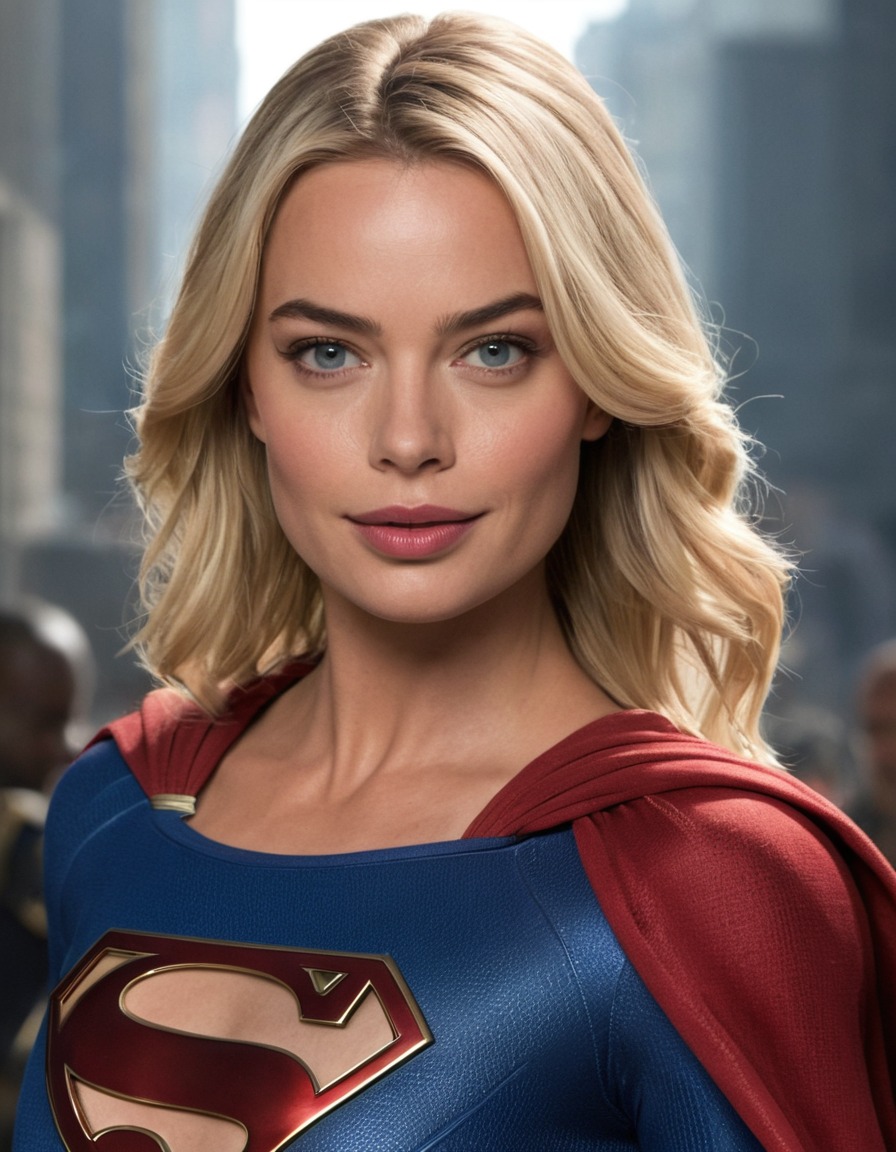 margot robbie, supergirl, casting, dc comics, superhero, film adaptation