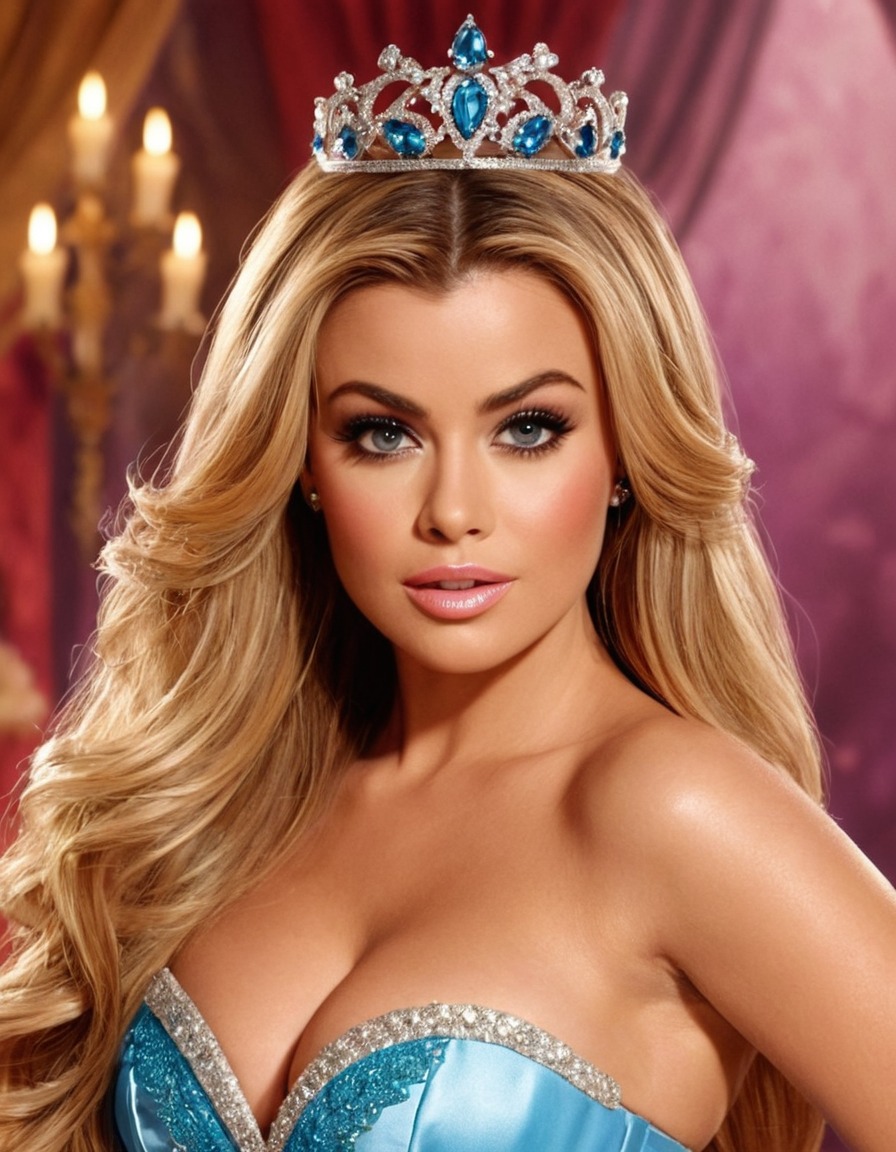 princess, carmen electra, disney princess, transformation, beauty, fashion, celebrity