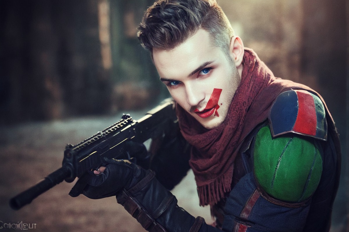 armored, brandt, cosplay, joker, ryan, beethy