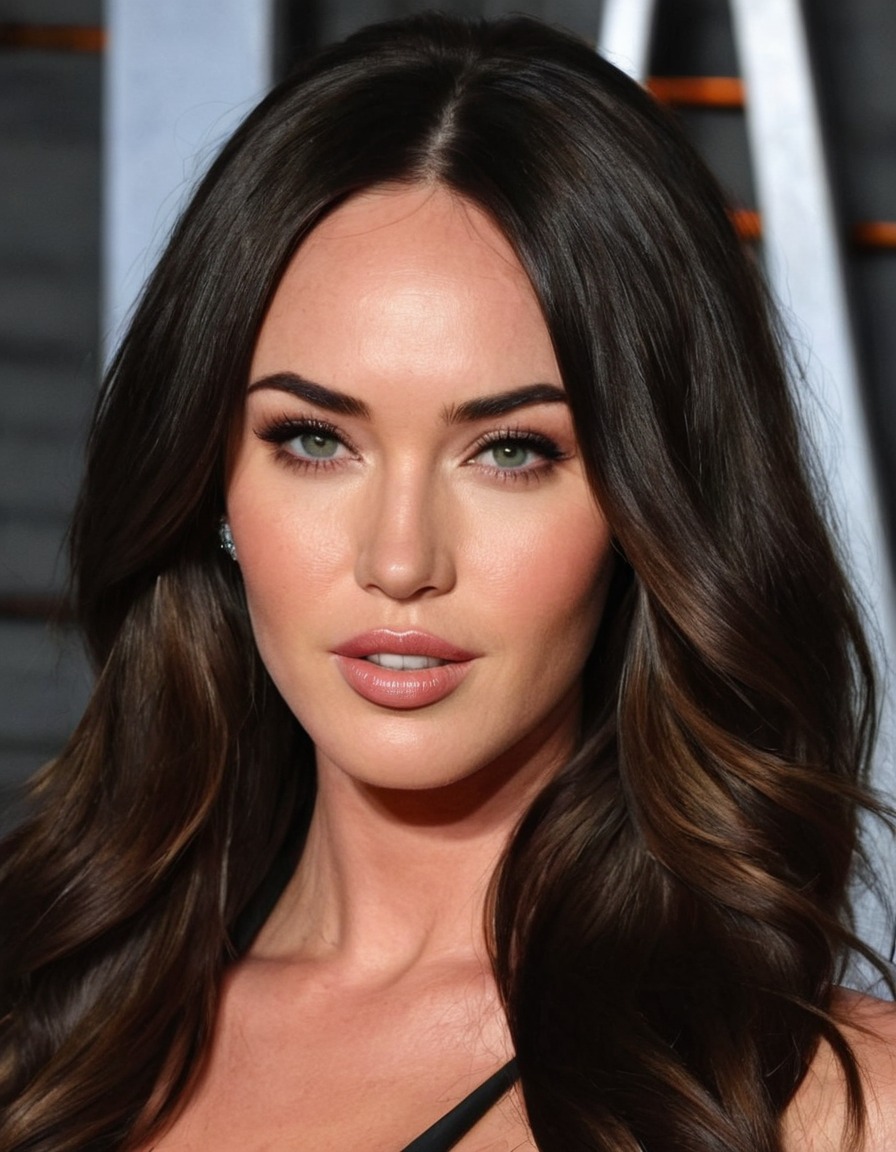 megan fox, actress, beauty, portrait, award-winning, celebrity