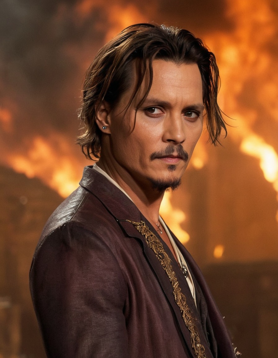 johnny depp, actor, gender transformation, celebrity, hollywood, gender bending, famous person