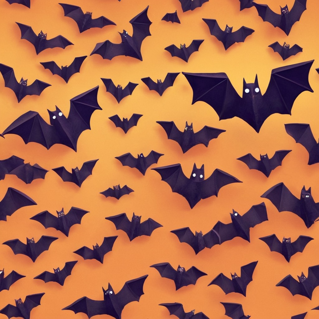 bat, dreamup, halloween, wallpaper, spooky, fun, collaborative_art, fixer_upper, ai_art, battybats, prompt_included, iterative_refinement, free_to_modify, remix_allowed, derivative_friendly