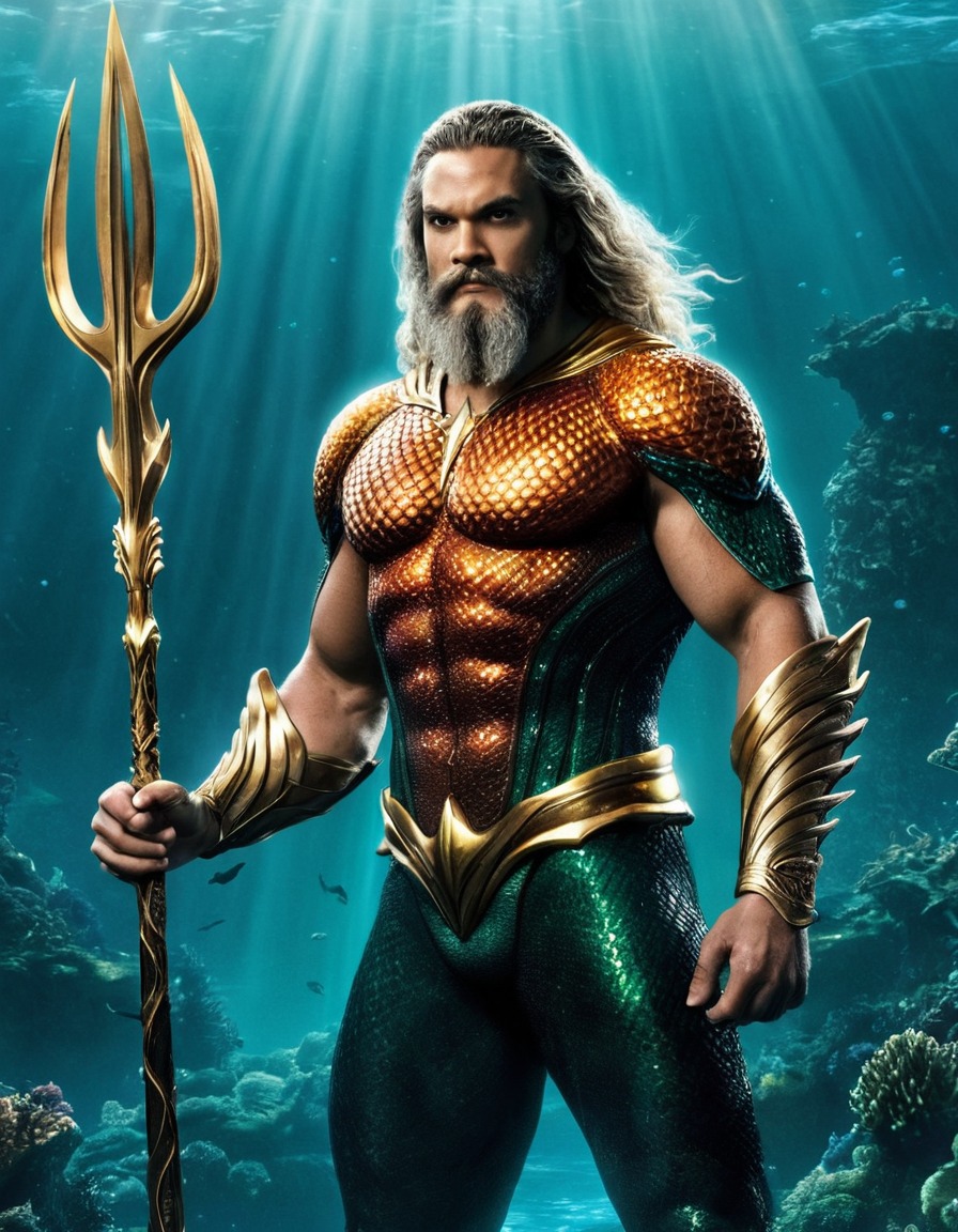 aquaman, dc comics, superhero, classic, character, old age, veteran