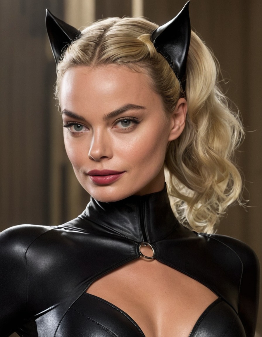 catwoman, margot robbie, dc comics, actress, superhero, gotham city, costume