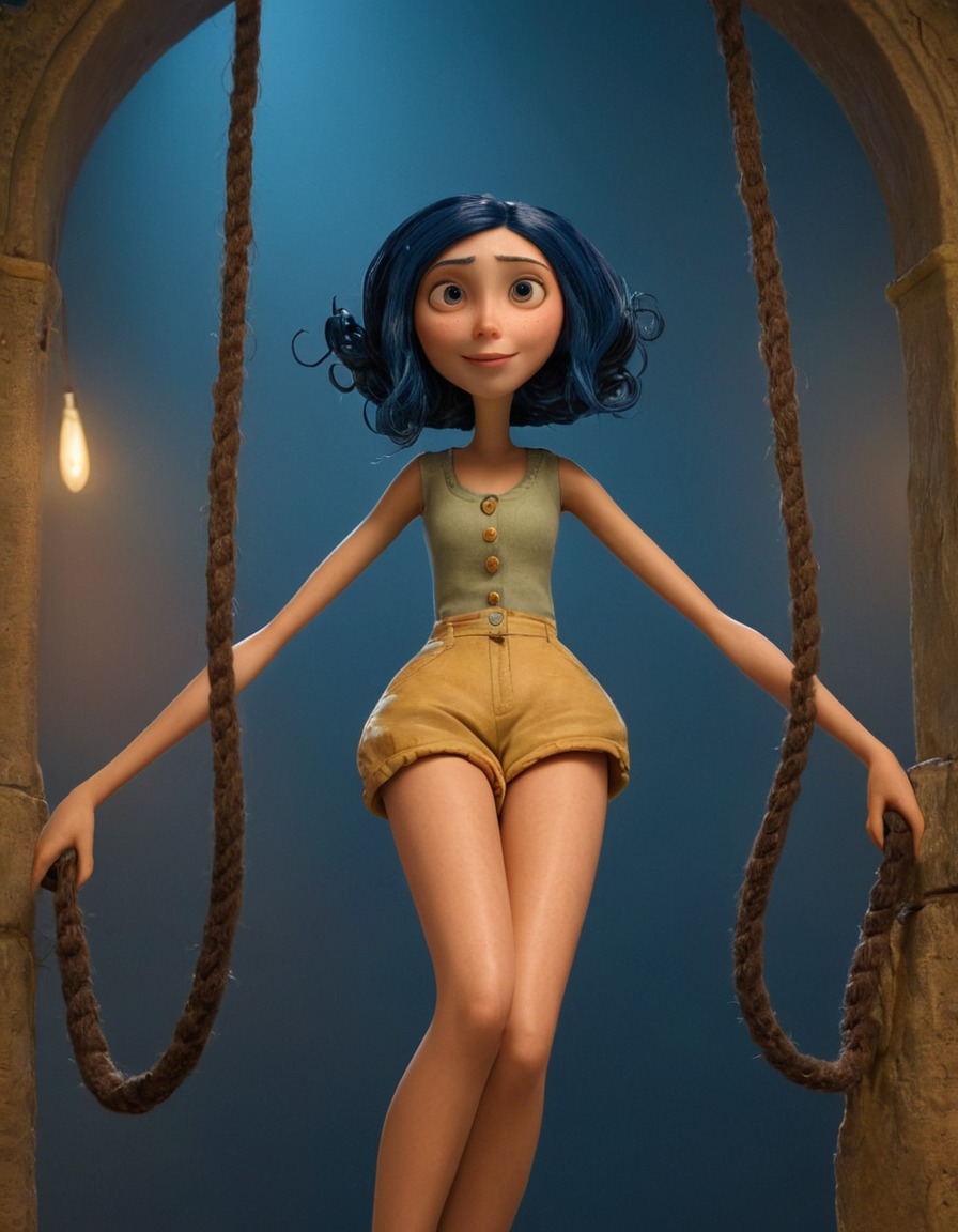 coraline jones, character, coraline, fictional character, pretty woman, enchanting, beauty