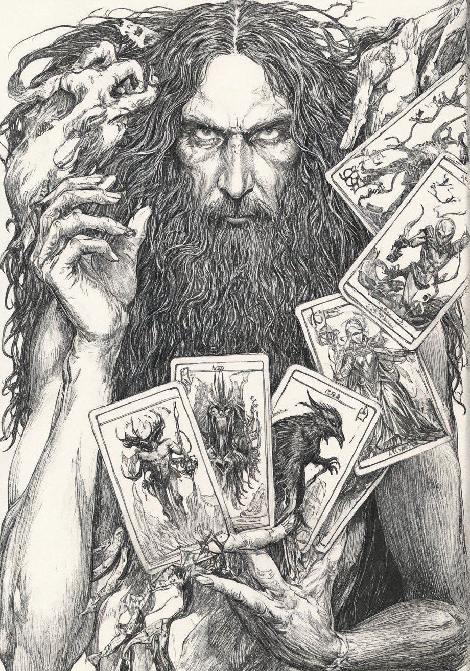 carlos dearmas, illustrations, alan moore