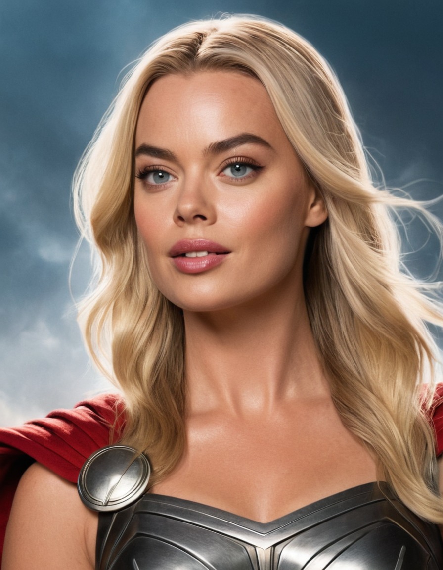 margot robbie, thor, marvel, goddess of thunder, actress, superhero, aspirational casting