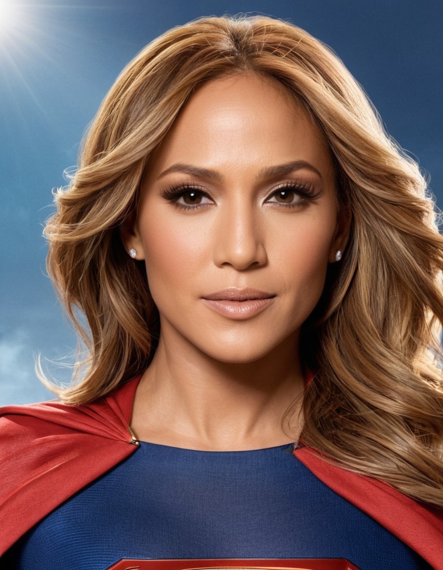 jennifer lopez, supergirl, superhero, celebrity, fashion, entertainment