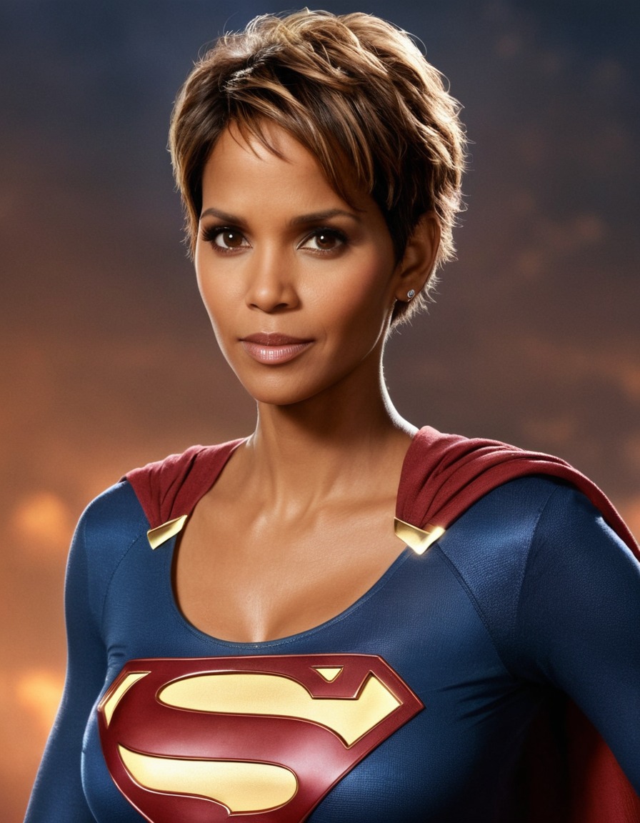 halle berry, supergirl, actress, superhero, empowerment