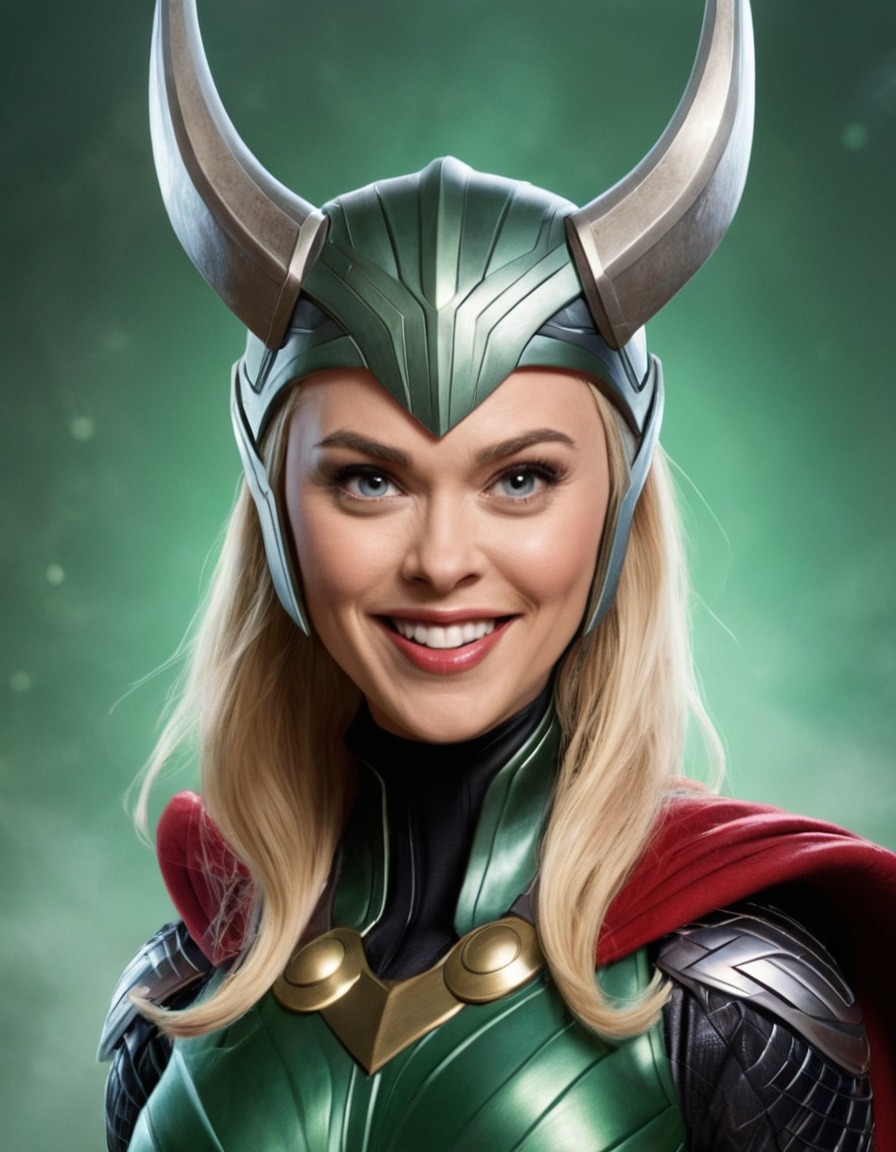 fun, hela (thor), caricature, marvel, villain, thor, humor