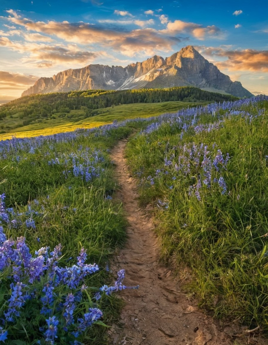 crested butte, gunnison, colorado, usa, nature, mount, landscape, nature aesthetic, flowers, wild flowers