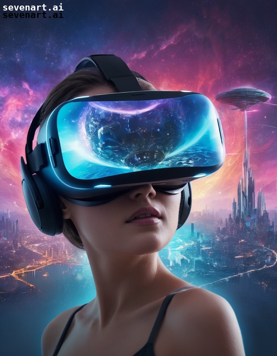 virtual reality, technology, immersive experience, digital world, entertainment, future