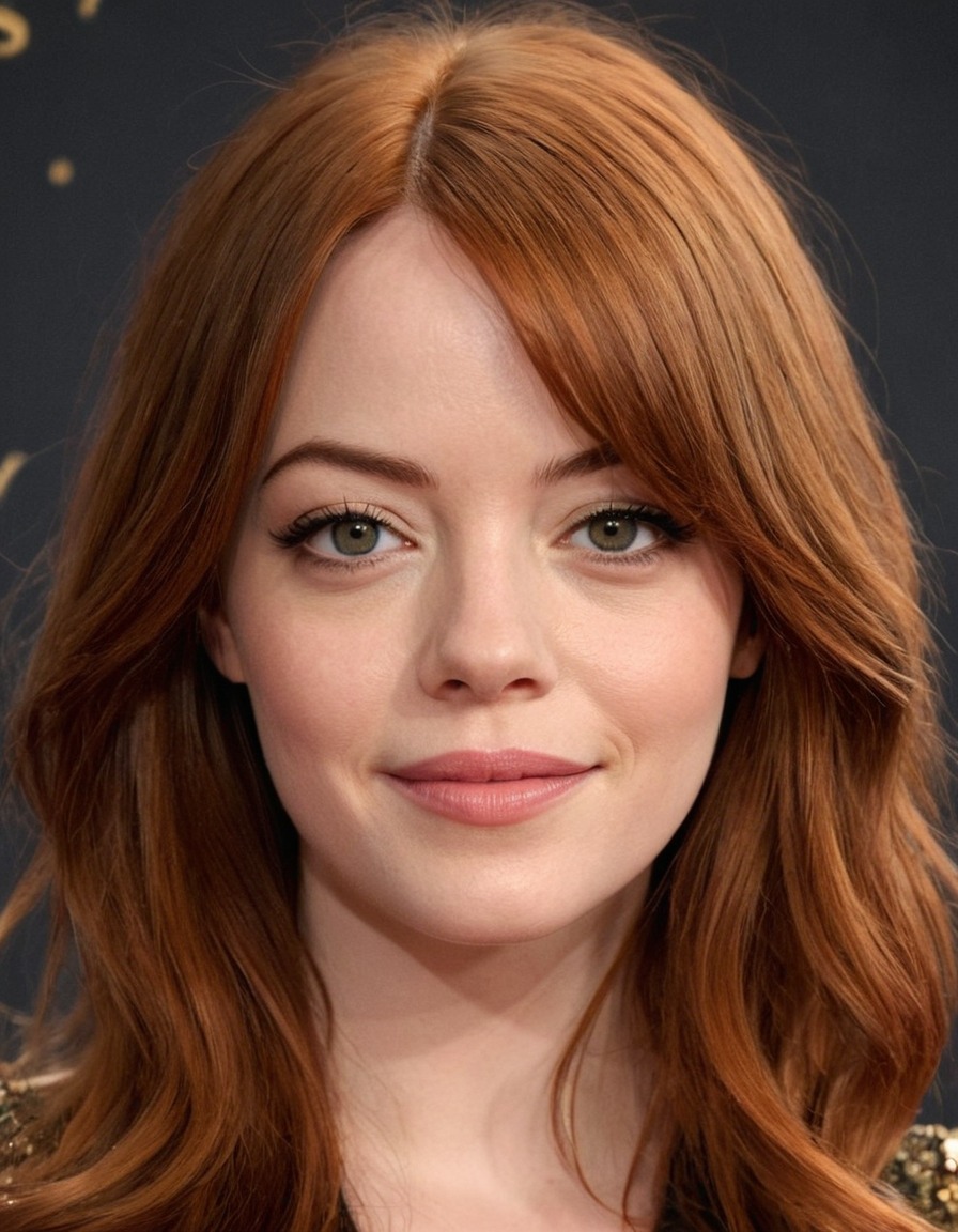 emma stone, actress, beauty, award-winning, portrait, mesmerizing, hollywood