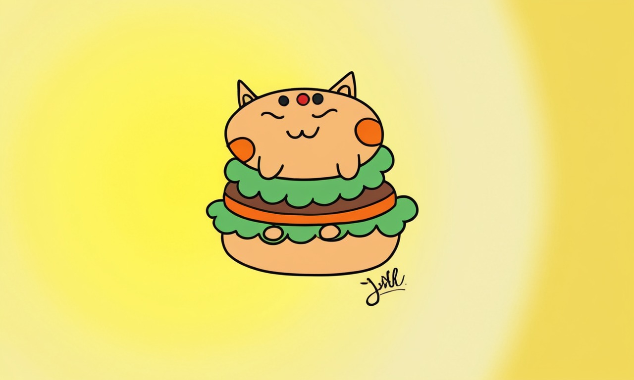 digitalart, fanart, originalcharacter, animal, cartoon, challenge, catburgertutorial