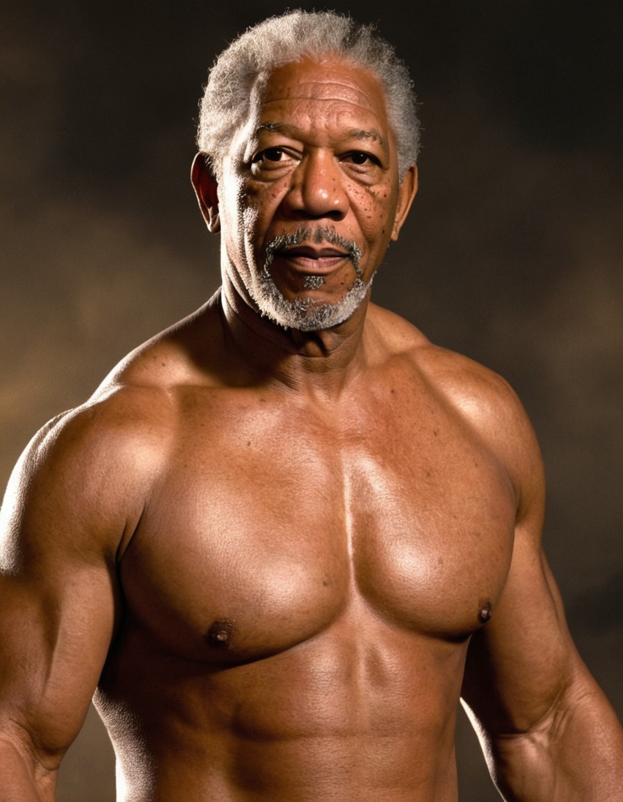 morgan freeman, muscular fitness, action, actor, hollywood, celebrity