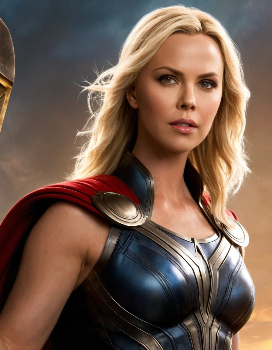 charlize theron, thor, marvel, actress, superhero, film, adaptation