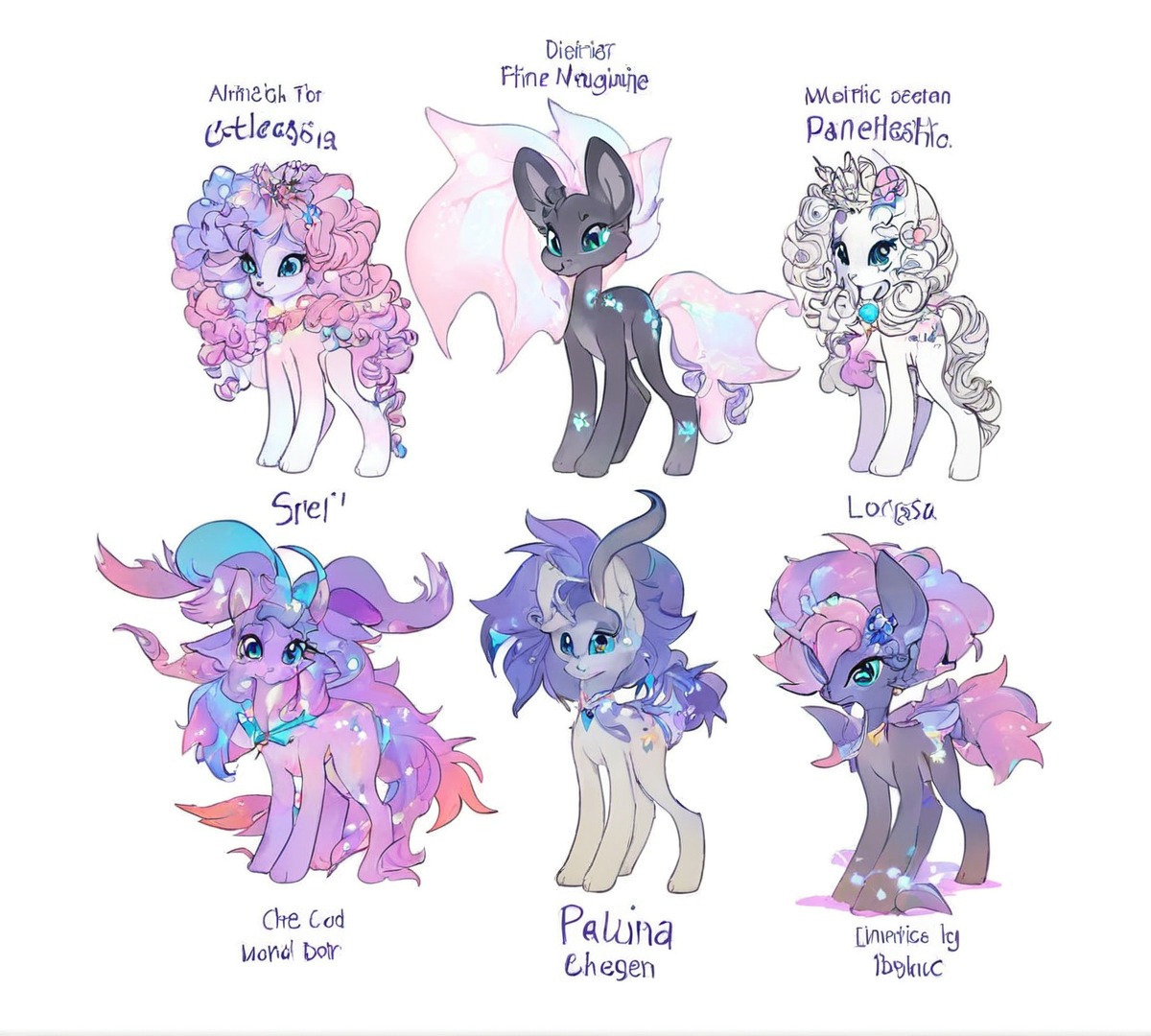 unicorn, monster, owncharacter, pegasus, ponies