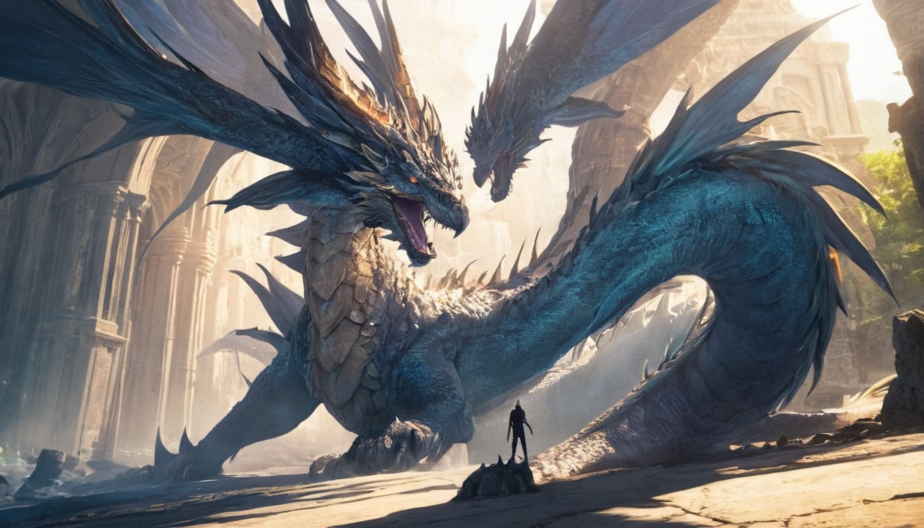 magic, fantasyart, dragon, creature