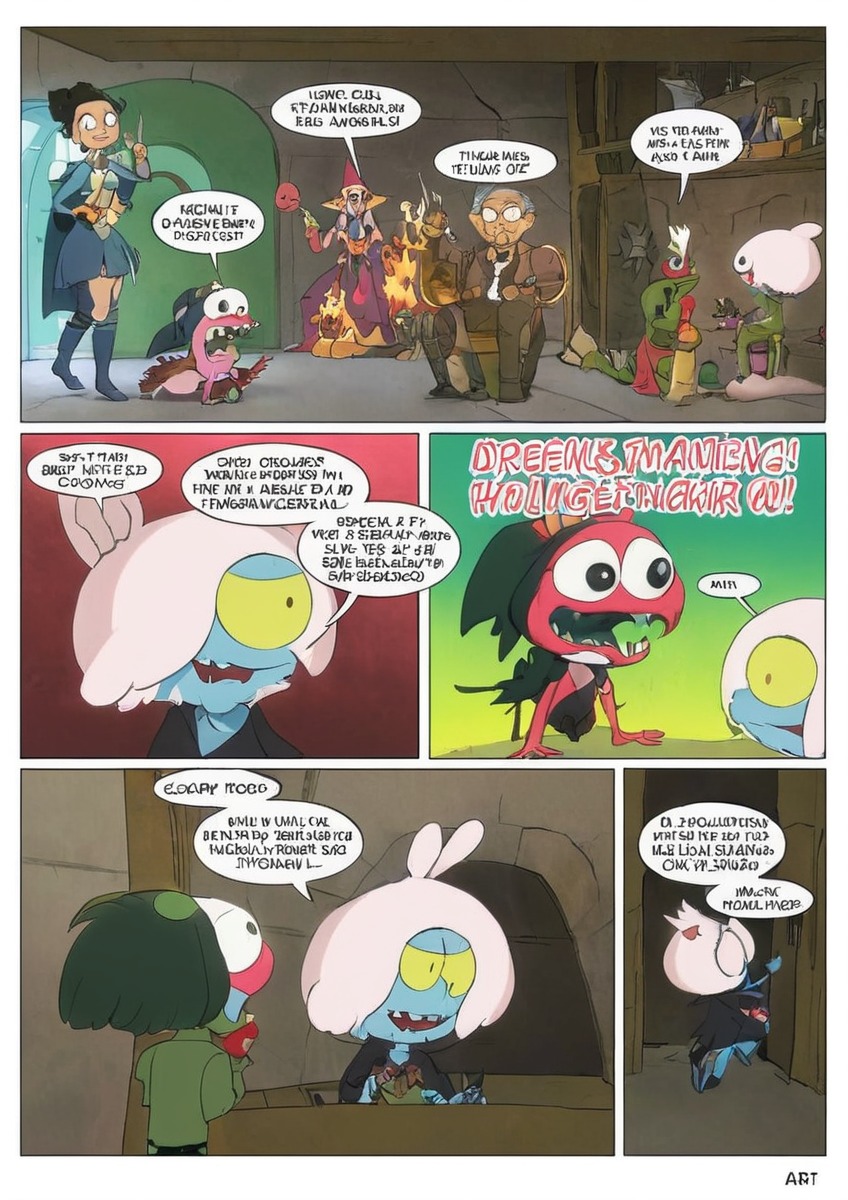 webcomic, amphibia, maddieflour, marcywu