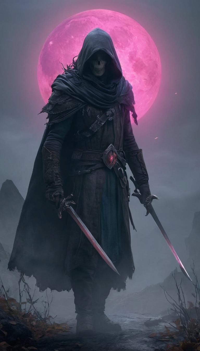 digitalart, characterdesign, videogamefanart, warrior, fantasyart, fantasycharacter, assassin, digitalpainting, horror, conceptart, fanart, portrait, dailydeviation, dailychallenges