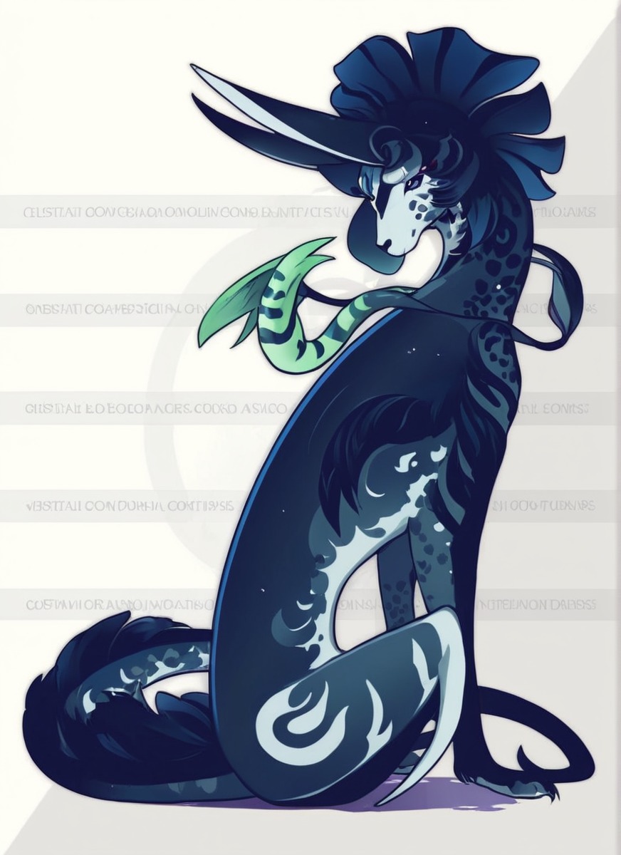 alien, cute, fish, fullbody, fursona, green, sona, turquoise