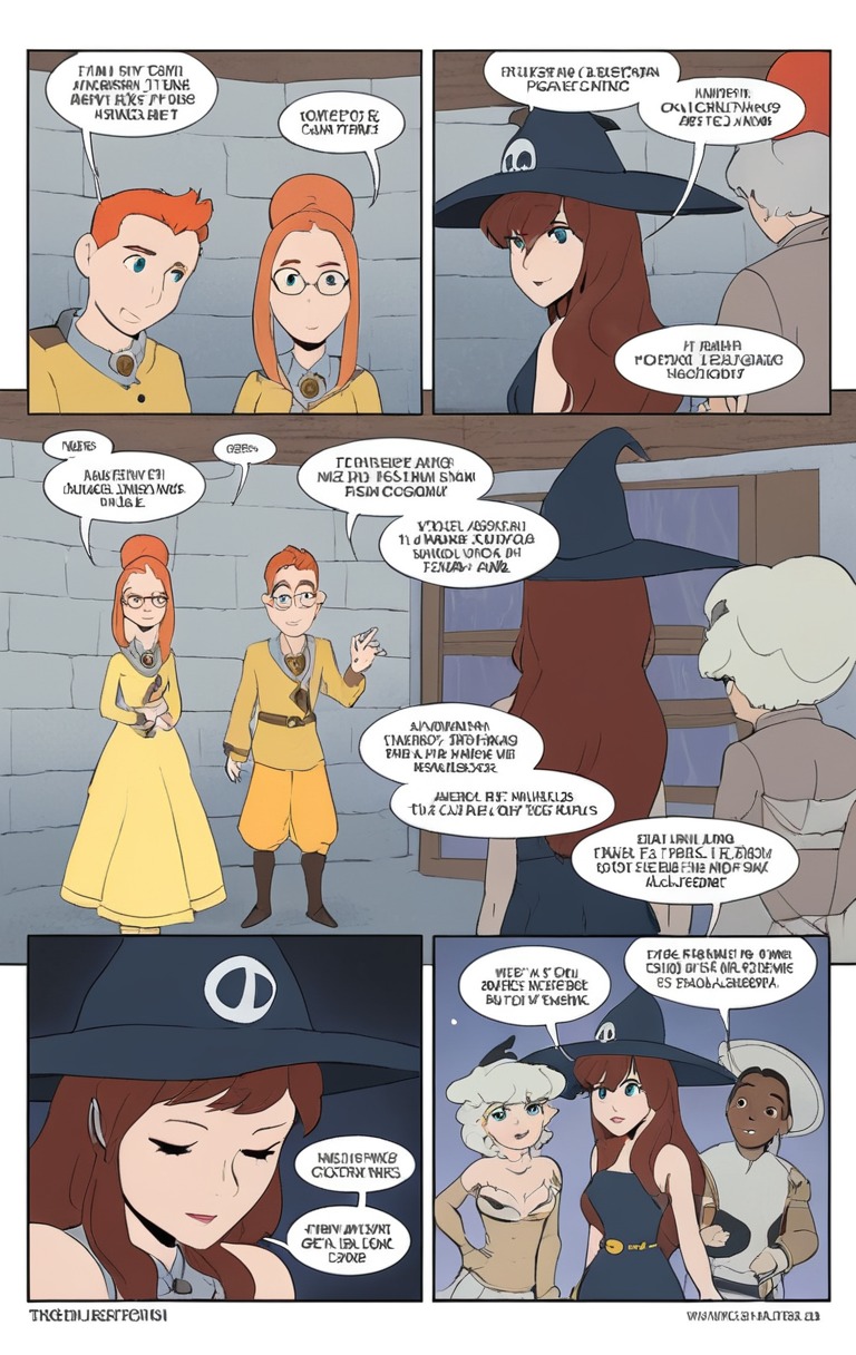 comic, witch, webcomic, ada, asura, discussion, ethan, fantasy, hunters, meeting, royals, rune, runehunters, duchesscamille, dukeremy