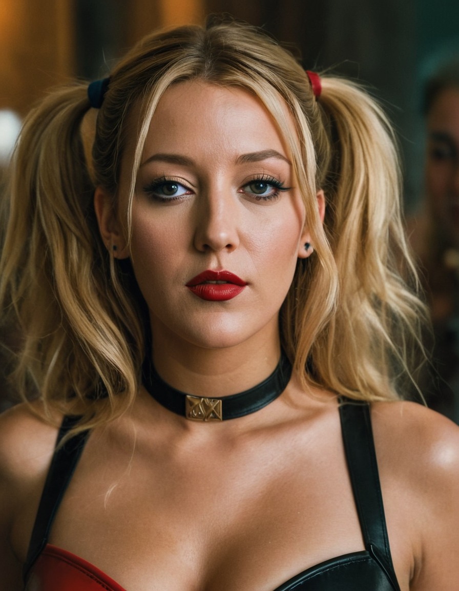 harley quinn, blake lively, dc comics, superhero, villain, actress, new adaptation