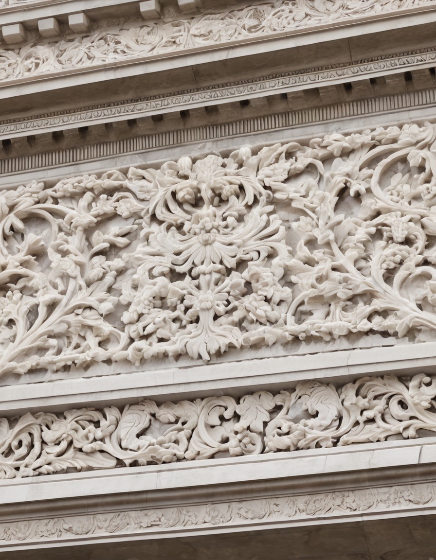 architecture, historic, detail, marble, carvings