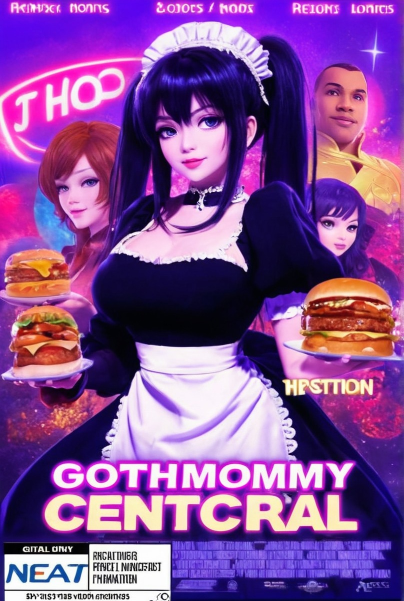 anime, goth, ihop, aigenerated